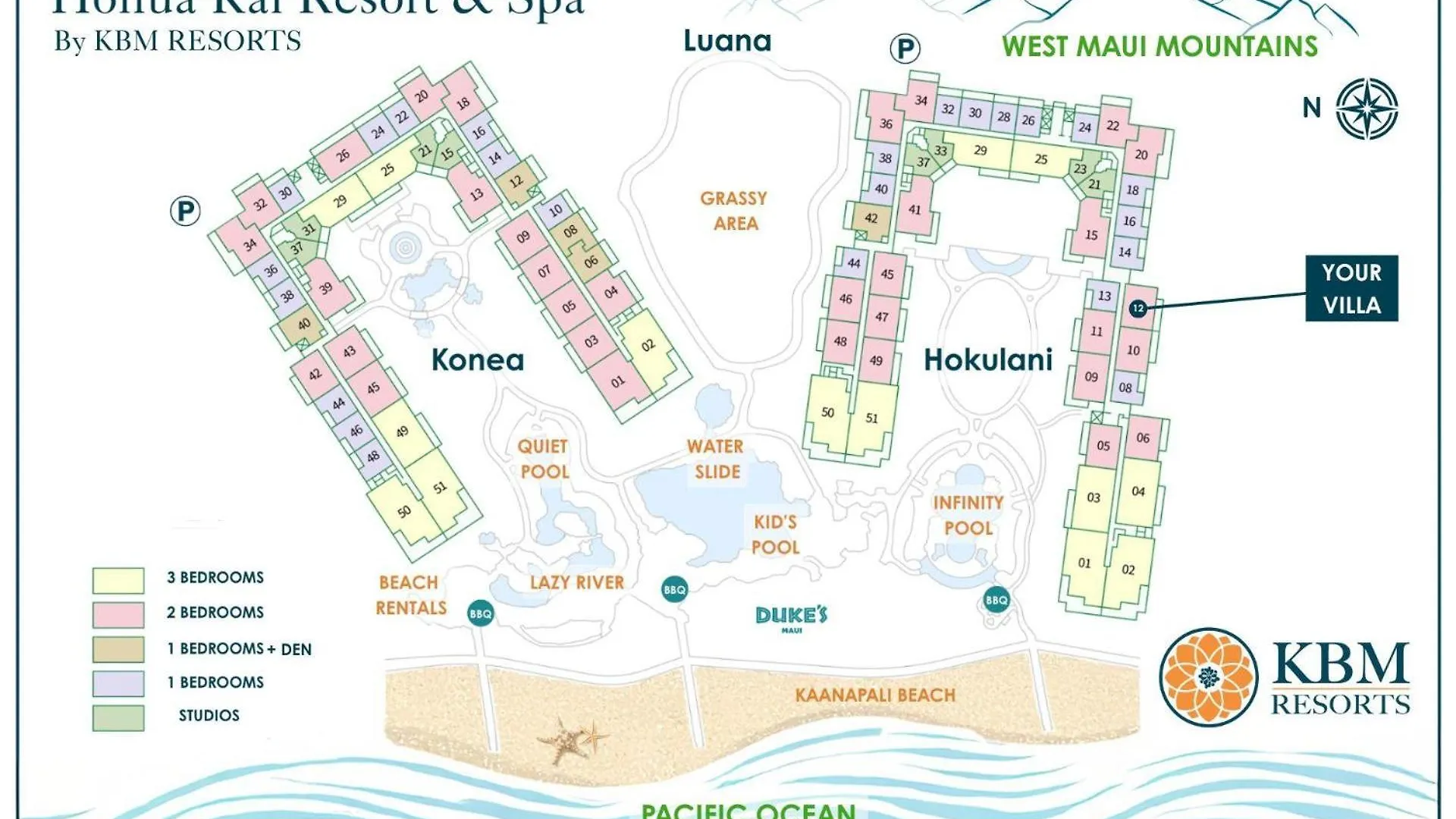 شقة Kbm Resorts Panoramic Ocean Views Spacious 4-Bedroom Honua Kai Collection Multi Unit Listing Same Floor 2 Free Rental Cars Hkh-40912 كانابالي